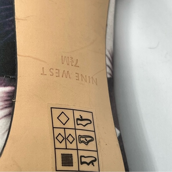 Nine West Floral Print High Heel Pumps – Size 7.5M - Picture 7 of 10